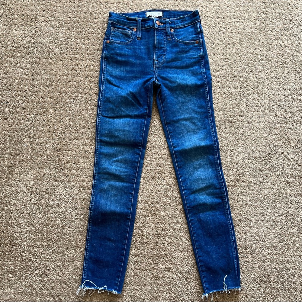 Madewell 9” High Rise Skinny Jeans (Size 23)